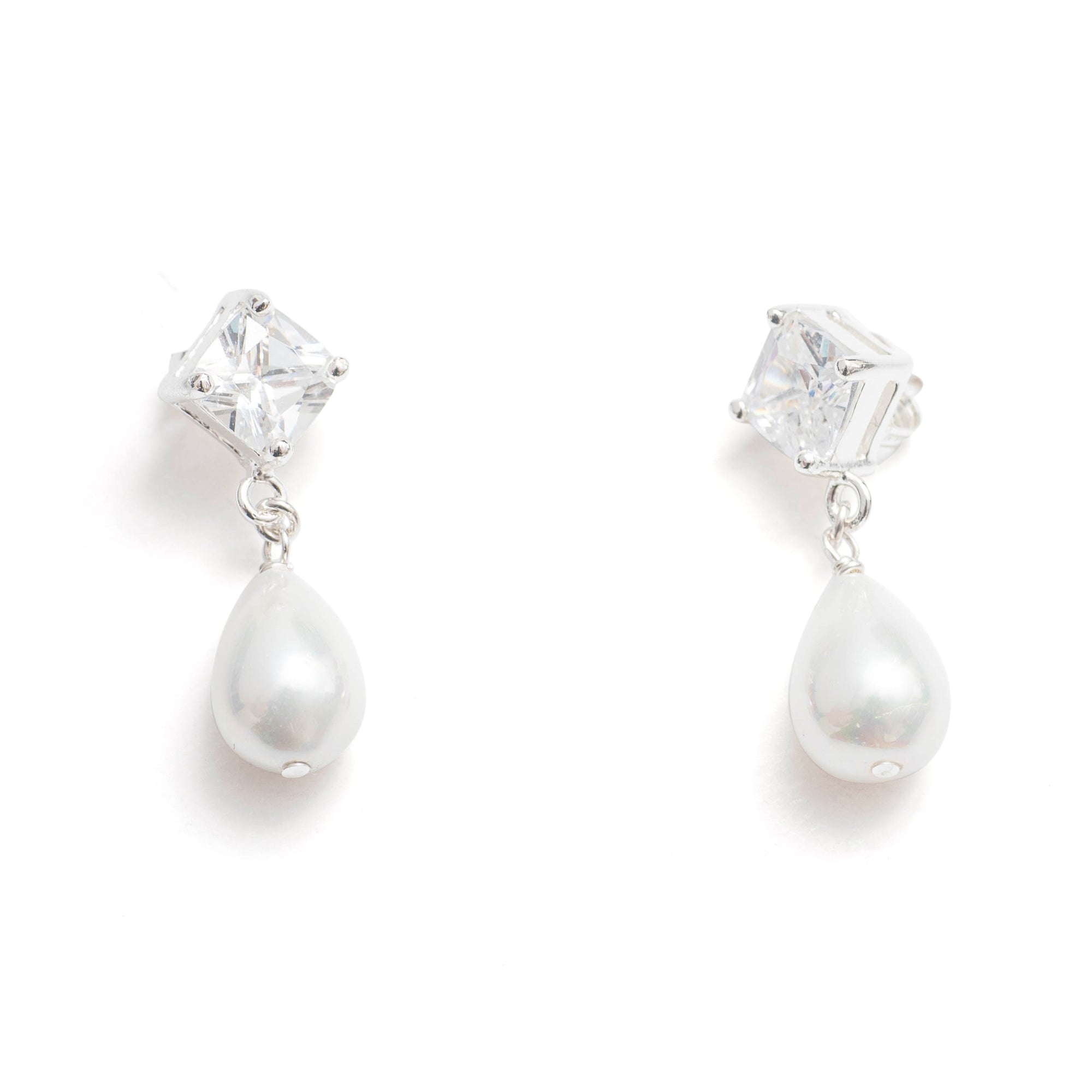 BO1605 Silver Earrings - Haute Joy Collection