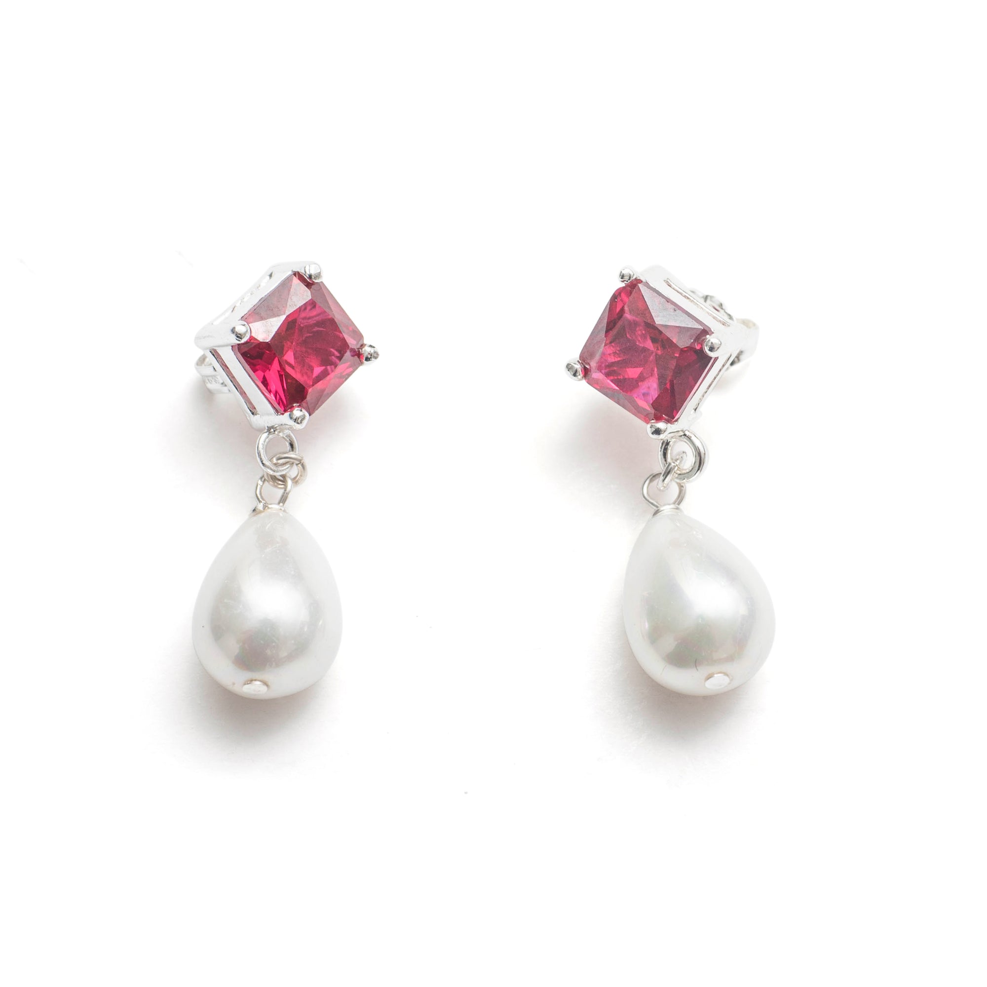 BO1605 Silver Earrings - Haute Joy Collection