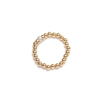 Bague Élastique Perles d'Eau Douce Classique