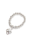 Women's charms elastic rings 14kt gold vermeil sterling silver handcrafted in canada