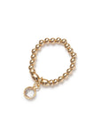 Women's charms elastic rings 14kt gold vermeil sterling silver handcrafted in canada