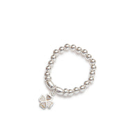 Women's charms elastic rings 14kt gold vermeil sterling silver handcrafted in canada