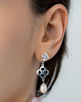 BO1604 Silver Earrings - Haute Joy Collection