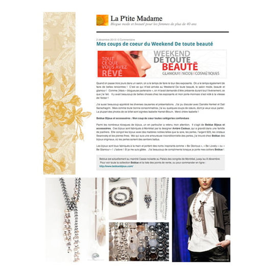 La P'tite Madame – December 2013