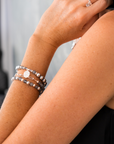 Be Alluring Bracelet - Happy in Grey