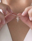 Be Strong Necklace - Pretty in Pink
