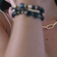 Be Desired Bracelet - Black Velvet