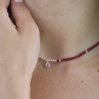 Be Vibrant Silver Necklace - Vibrant Diwali