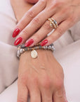 Be Chic Bracelet - Happy In Grey