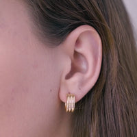 BO 1585 Earrings - Black Velvet