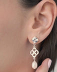 BO1604 Silver Earrings - Haute Joy Collection