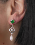 BO1604 Silver Earrings - Haute Joy Collection