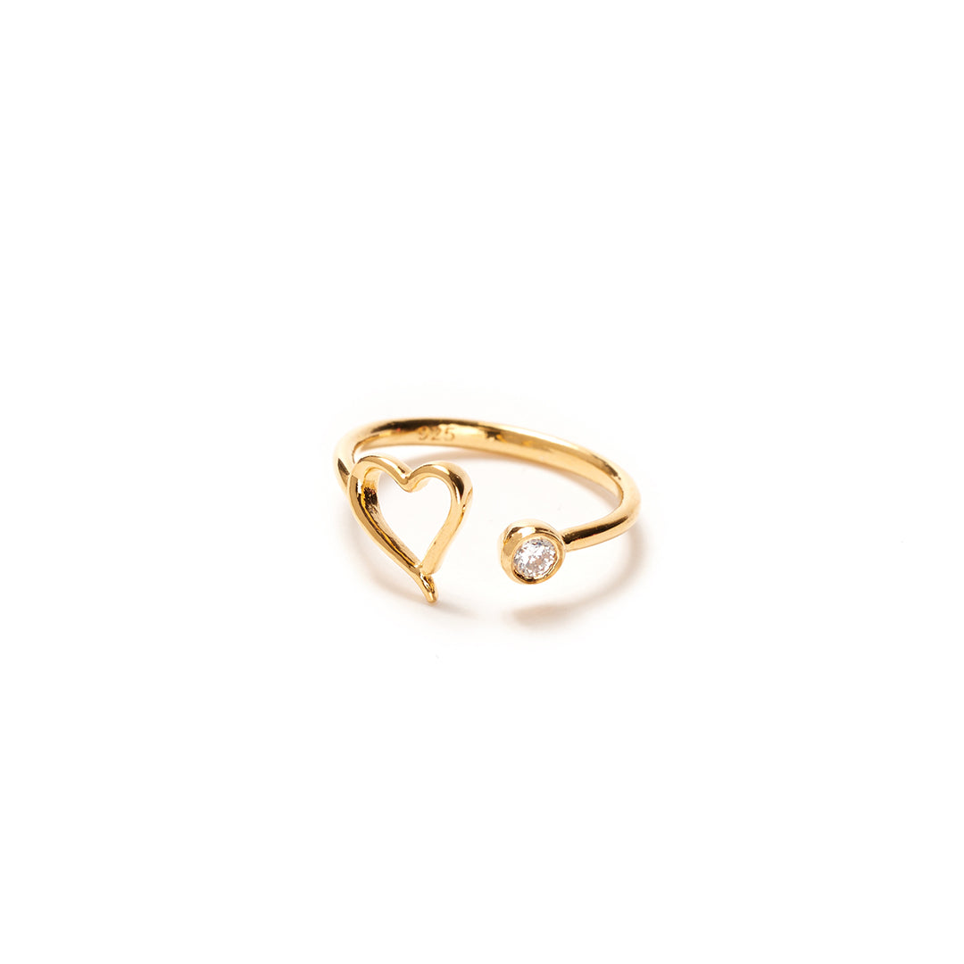 Bague Coeur Ouvert
