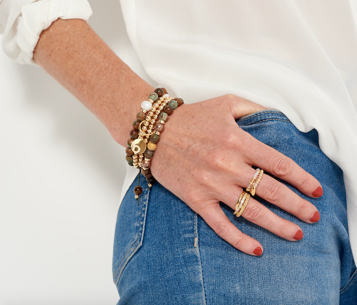 Bague Be Trinity en Or Vermeil 14kt