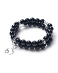 be ambitious women's bracelet black onyx sterling silver 14kt gold vermeil handcrafted in canada