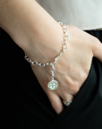 be accomplished women's bracelet sterling silver 14kt gold vermeil handcrafted in canada