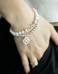 be charmed women's bracelet sterling silver 14kt gold vermeil handcrafted in canada