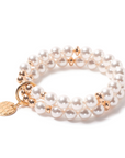 be luminous women's bracelet mother-of-pearl sterling silver 14kt gold vermeil handcrafted in canada