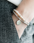 be effortless women's bracelet freshwater pearls sterling silver 14kt gold vermeil handcrafted in canada