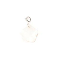 Mother-Of-Pearl Flower Charm