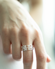 Be Celest Ring in Silver