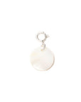 Mother-Of-Pearl Round Charm