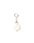 Mother-Of-Pearl Round Faceted Charm