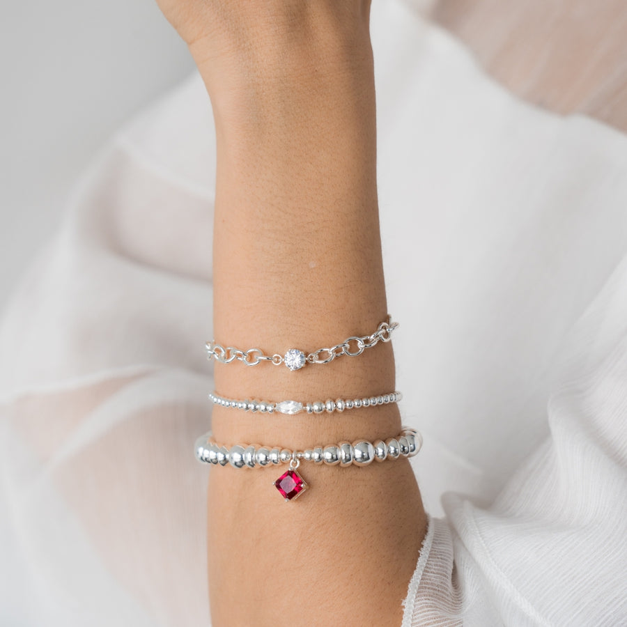 Be Fashionable Silver Bracelet - Haute Joy Collection