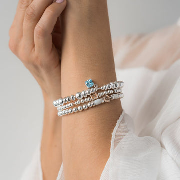 Be Contemporary Silver Bracelet - Haute Joy Collection