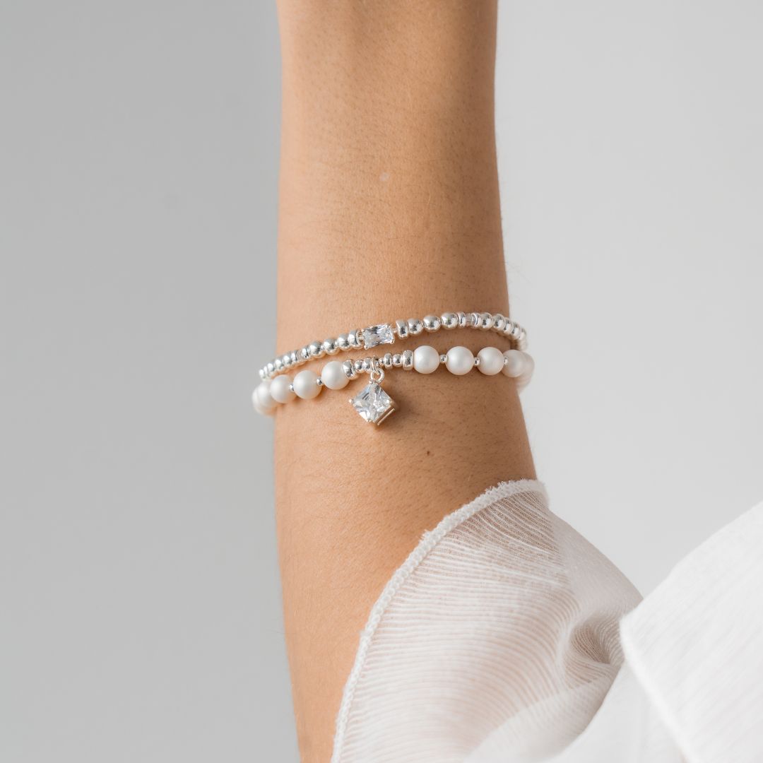 Be Contemporary Silver Bracelet - Haute Joy Collection