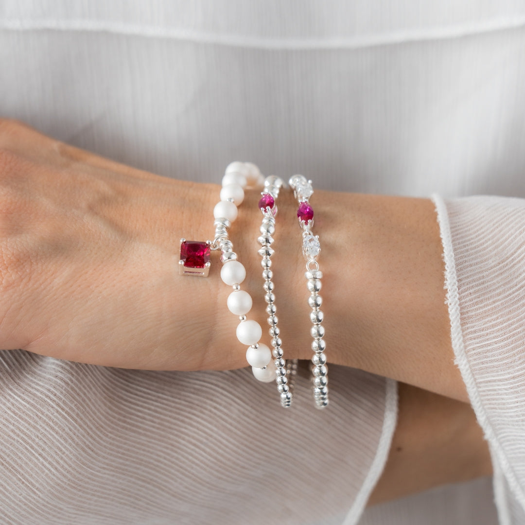 Be Ravishing Silver Bracelet - Haute Joy Collection