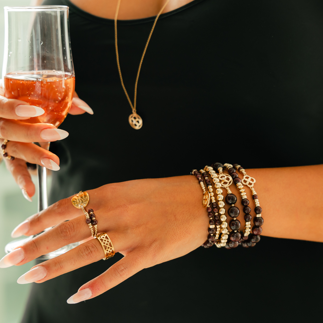 Be Abundant Ring - Red Velvet