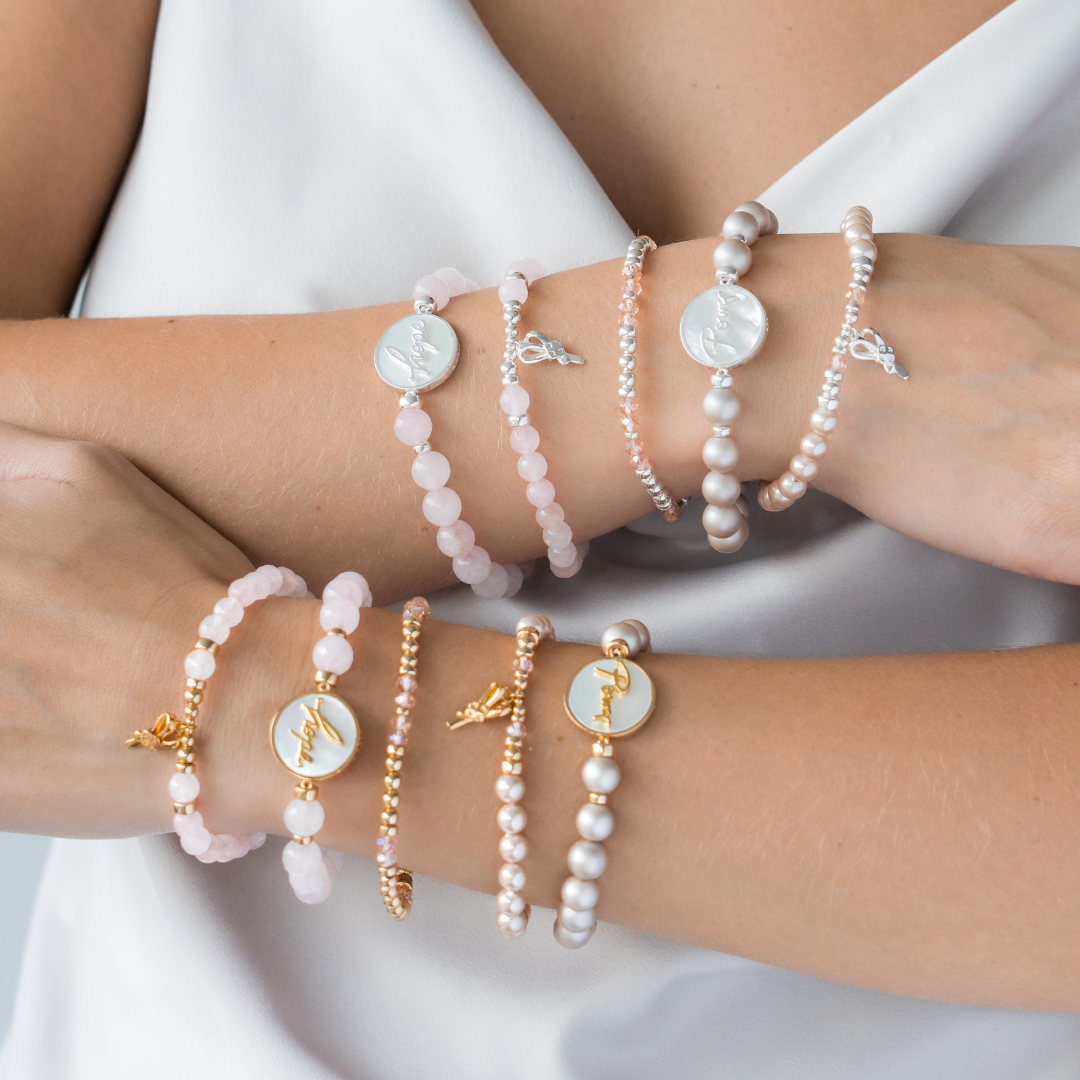 Be a Warrior Bracelet - Pretty in Pink