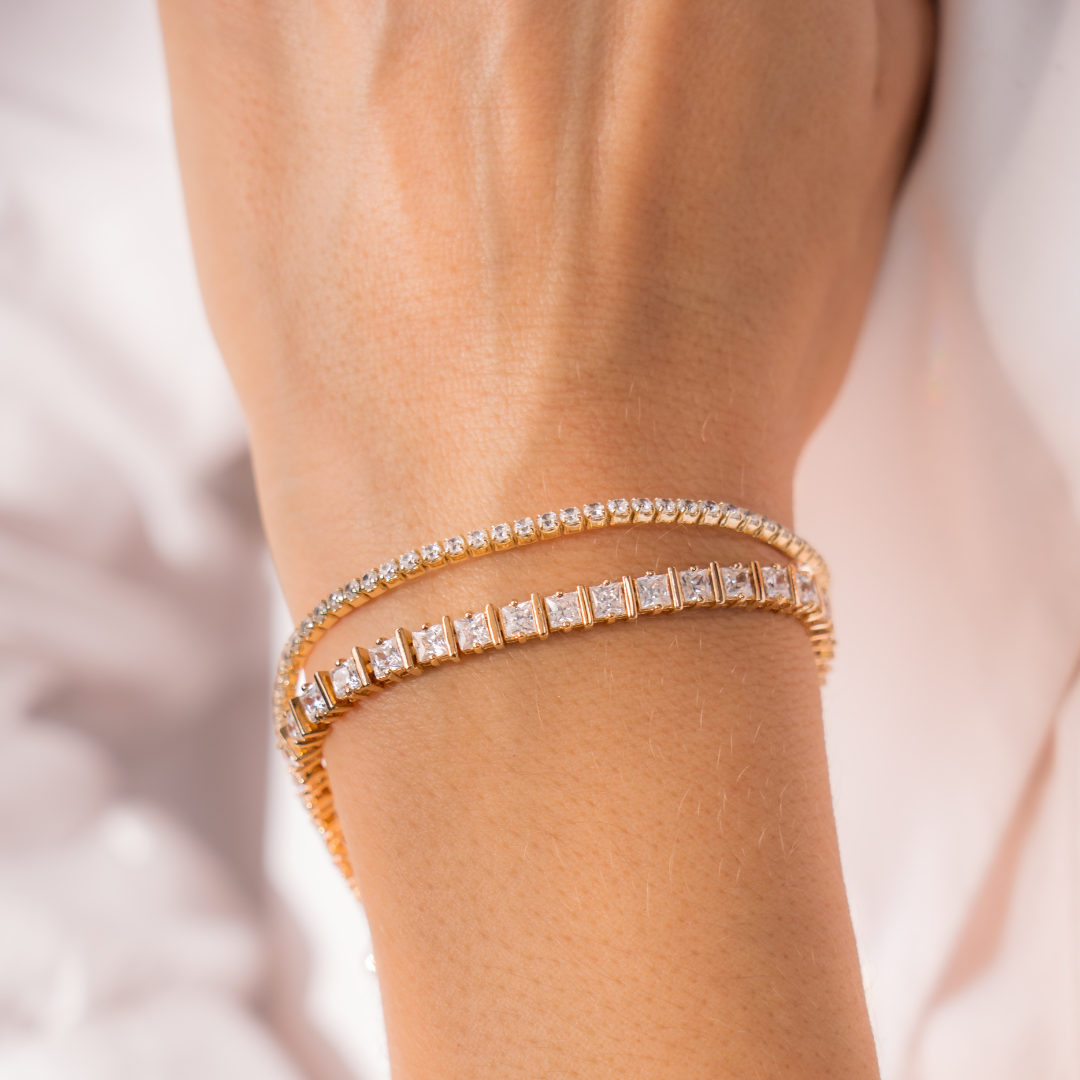 Be Glowing Tennis Bracelet - Dress To Impress