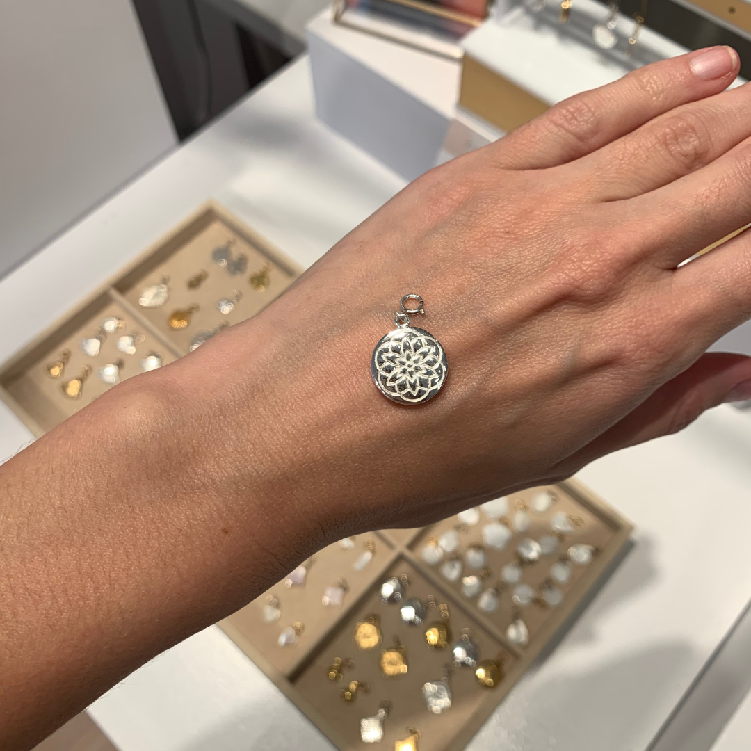 Flower charm