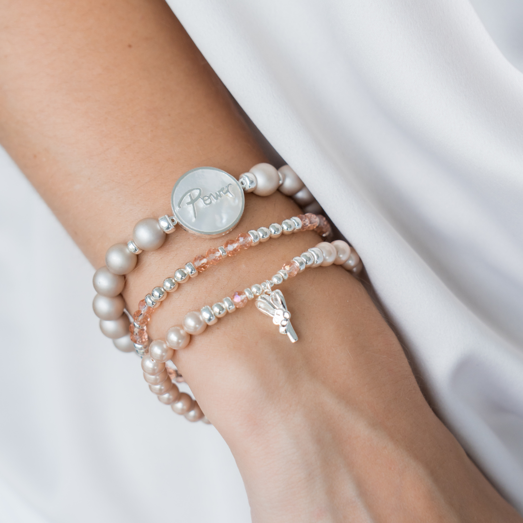 Be a Warrior Bracelet - Pretty in Pink