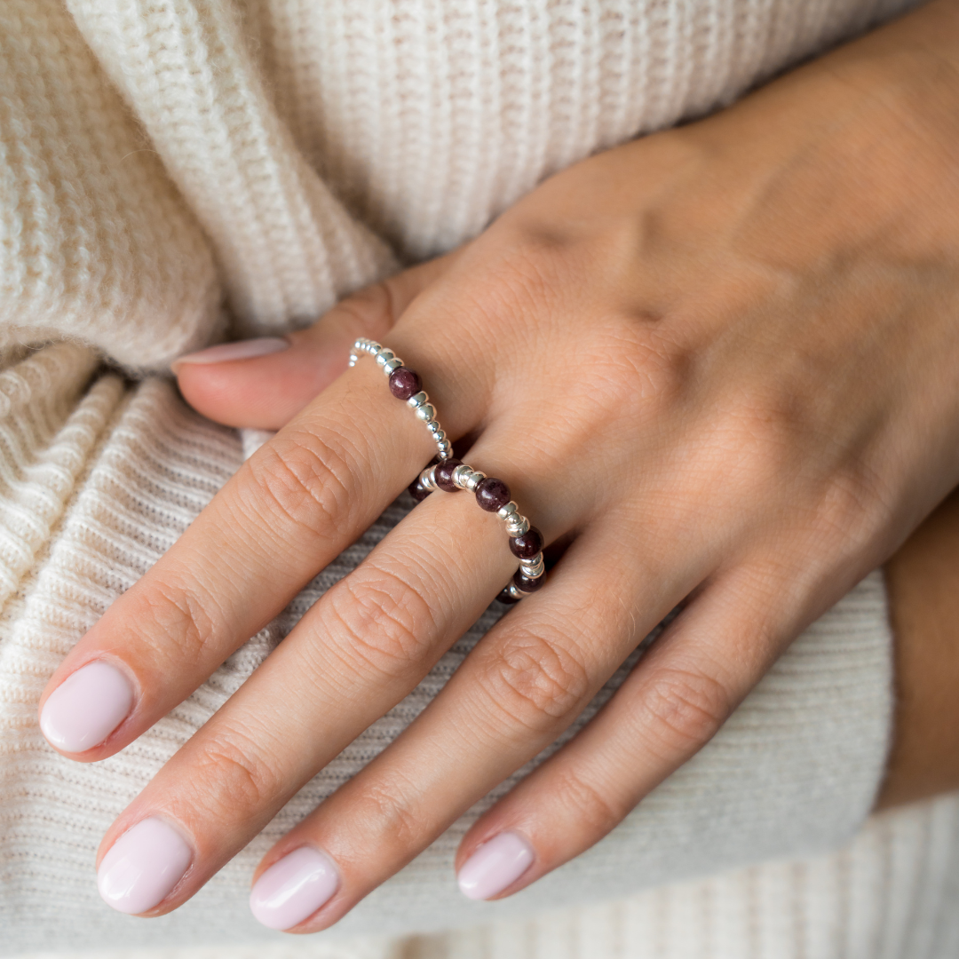 Be Brave Ring - Red Velvet