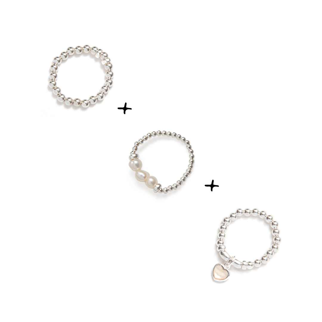 Ensemble de bagues Signature  - Lovely