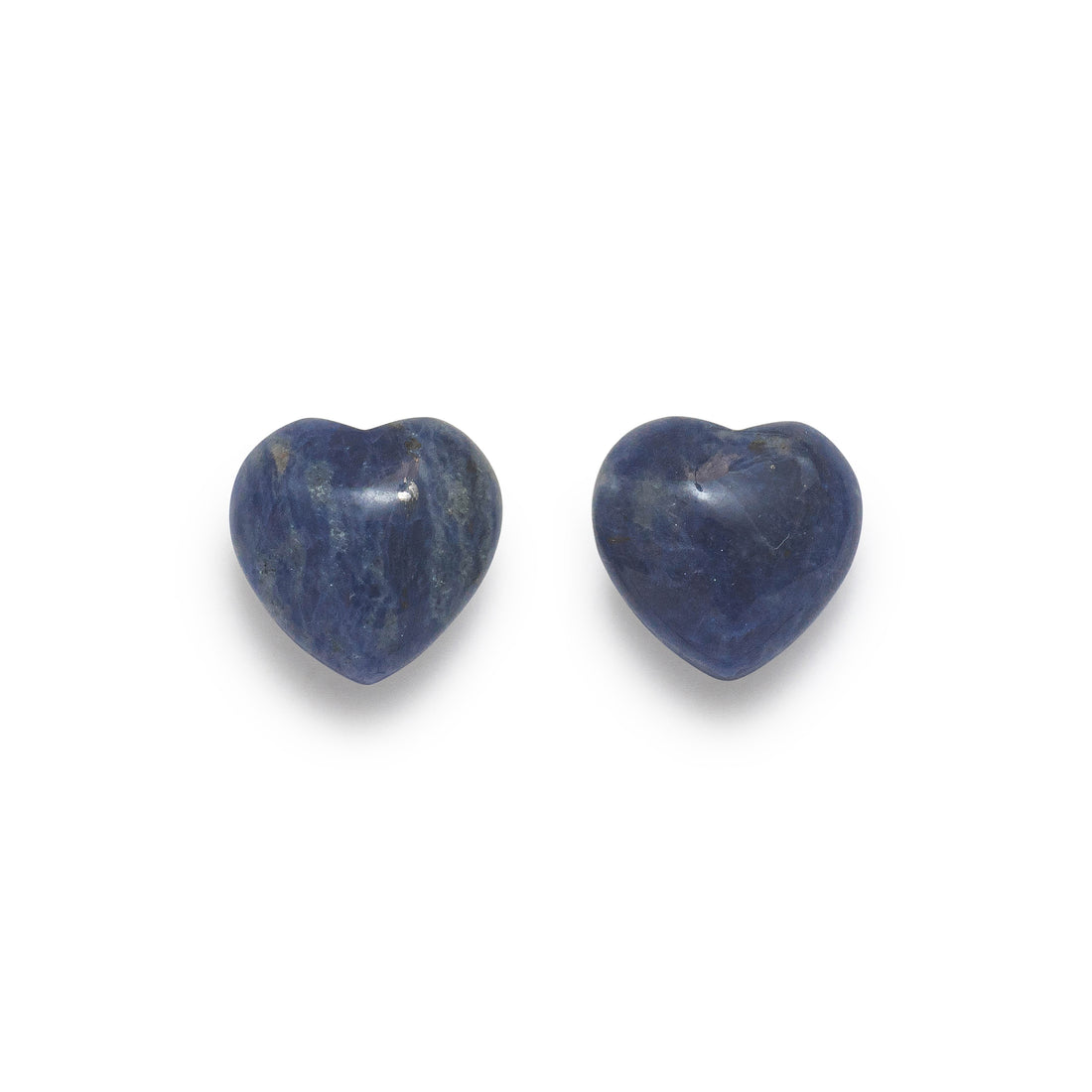 Small heart in Blue Sodalite stone