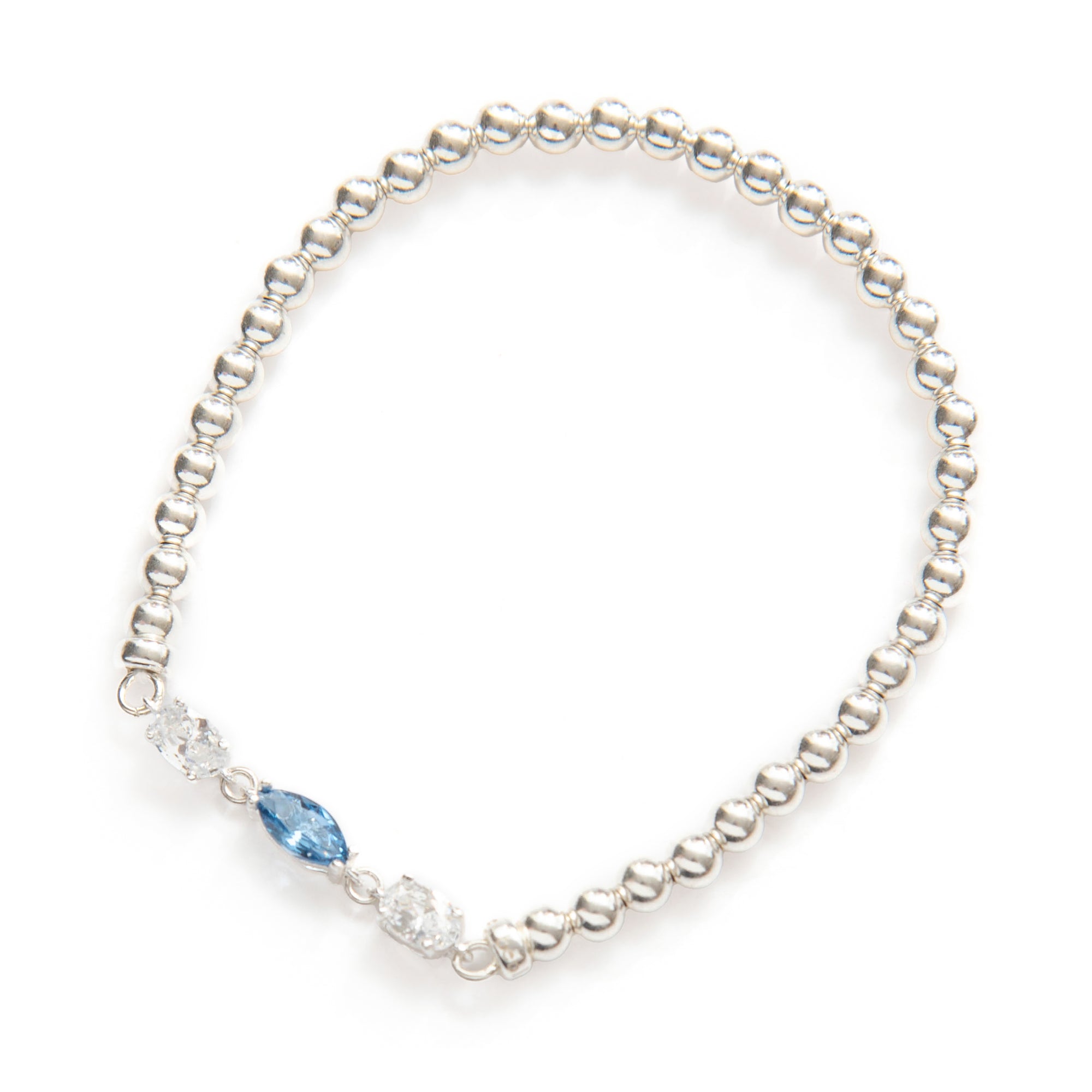 Be Ravishing Silver Bracelet - Haute Joy Collection