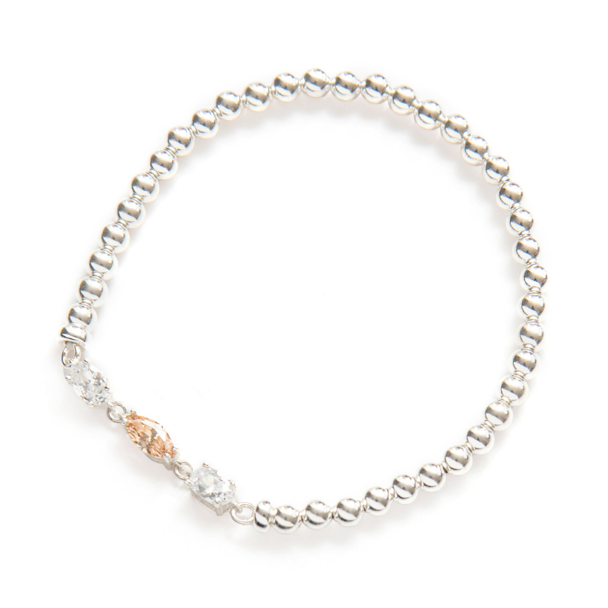 Be Ravishing Silver Bracelet - Haute Joy Collection