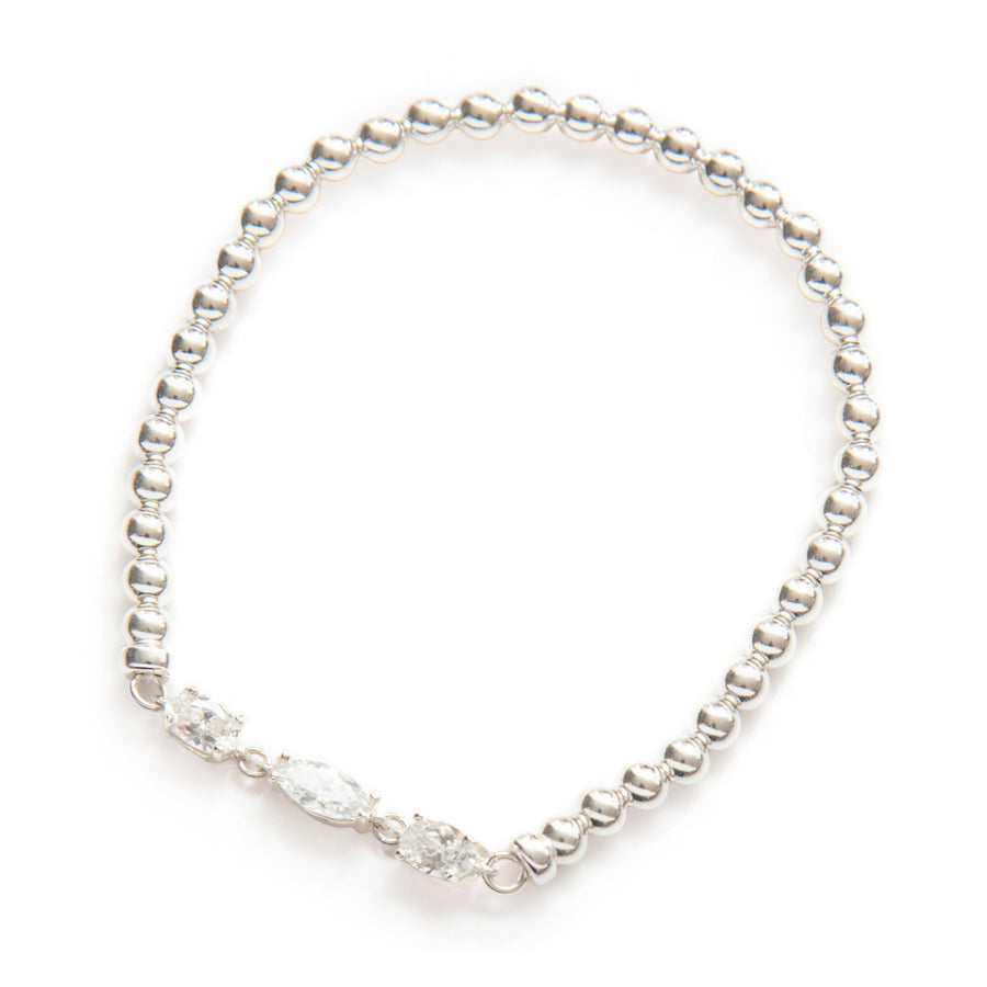 Be Ravishing Silver Bracelet - Haute Joy Collection