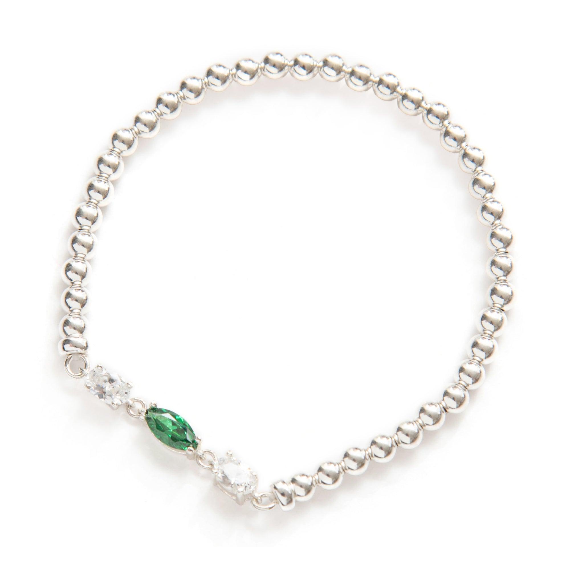 Be Ravishing Silver Bracelet - Haute Joy Collection
