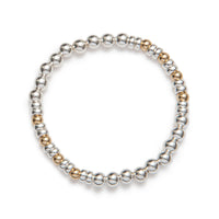 be bold 6mm women's bracelet sterling silver 14kt gold vermeil handcrafted in canada  