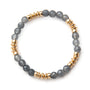 Bracelet Be Brazen - Happy in Grey