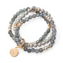 Be Fabulous Bracelet - Happy In Grey