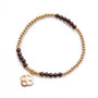 Be Shiny Bracelet - Red Velvet Beblue Bijoux