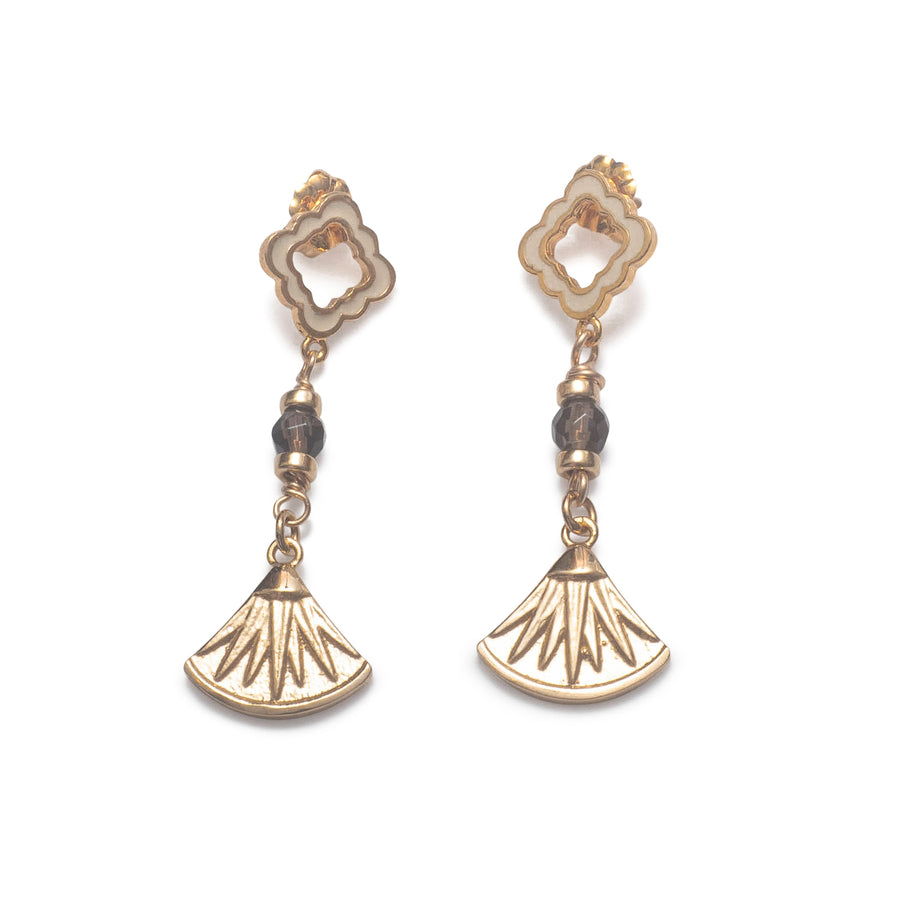 Earrings BO1590 - Lotus Whispers