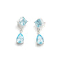 BO1603 Silver Earrings - Haute Joy Collection Beblue Bijoux