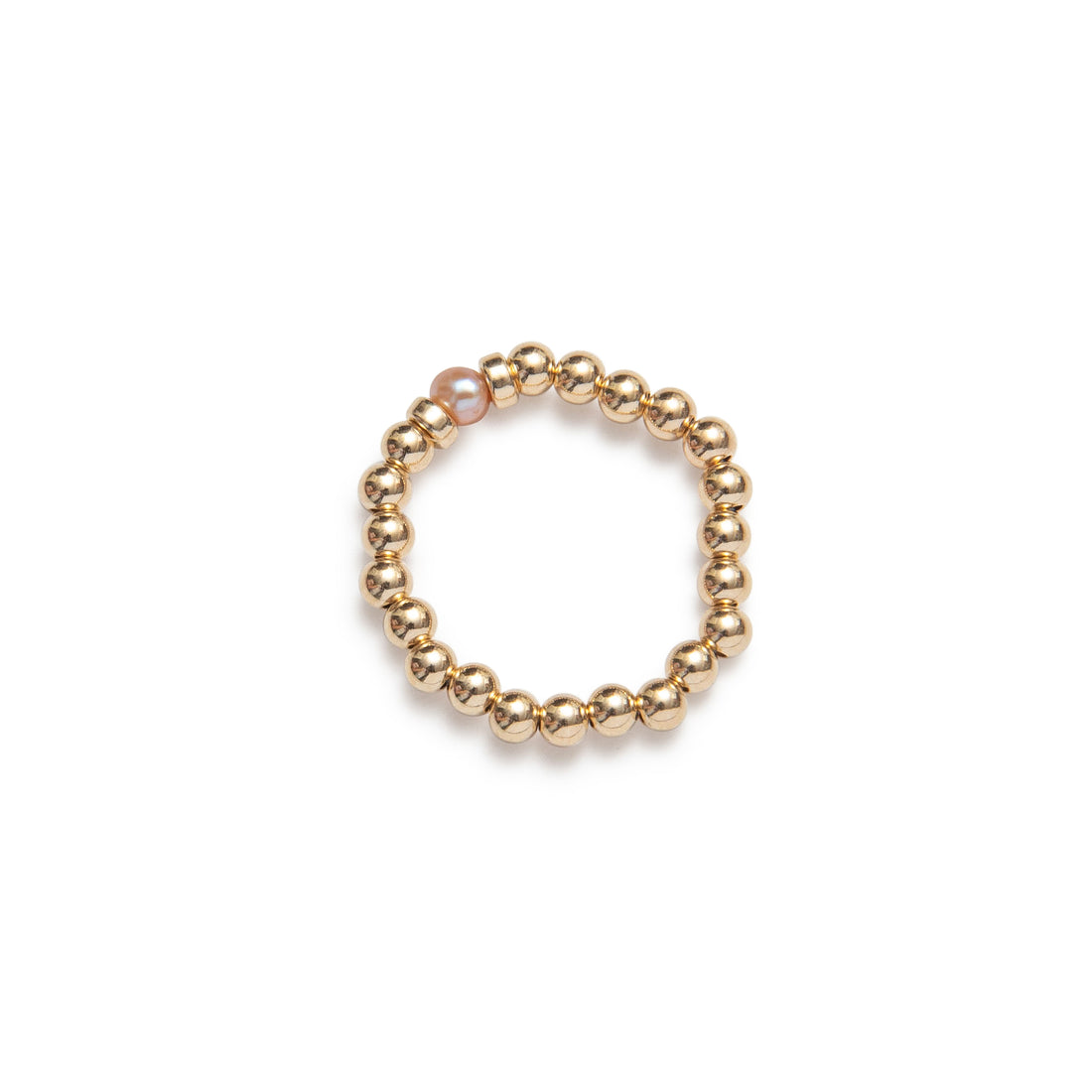 Classic Freshwater Pearl Elastic Ring